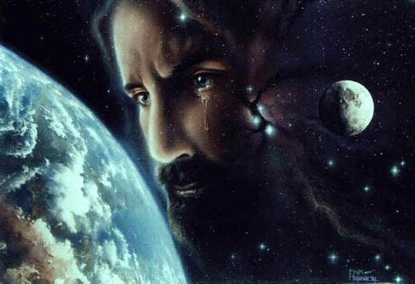 Jesus Weeping Over the Earth